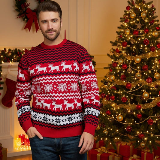 Fashion European And American Sweater New Couple Outfit CJ