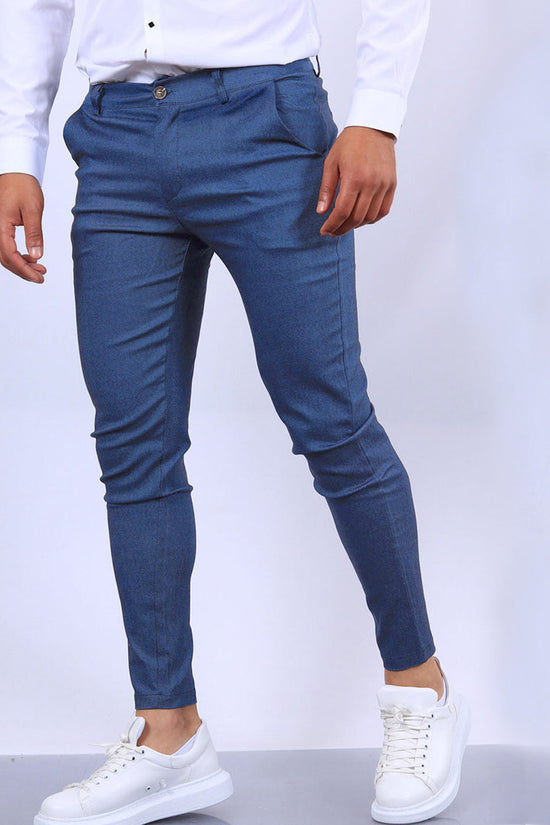 👔 Men's Slim Fit Button Trousers – Versatile Office & Casual Wear FitiqueFit