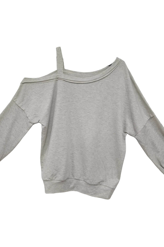 Ladies' Off Shoulder Long Sleeved Printed Love Hoodie CJ US