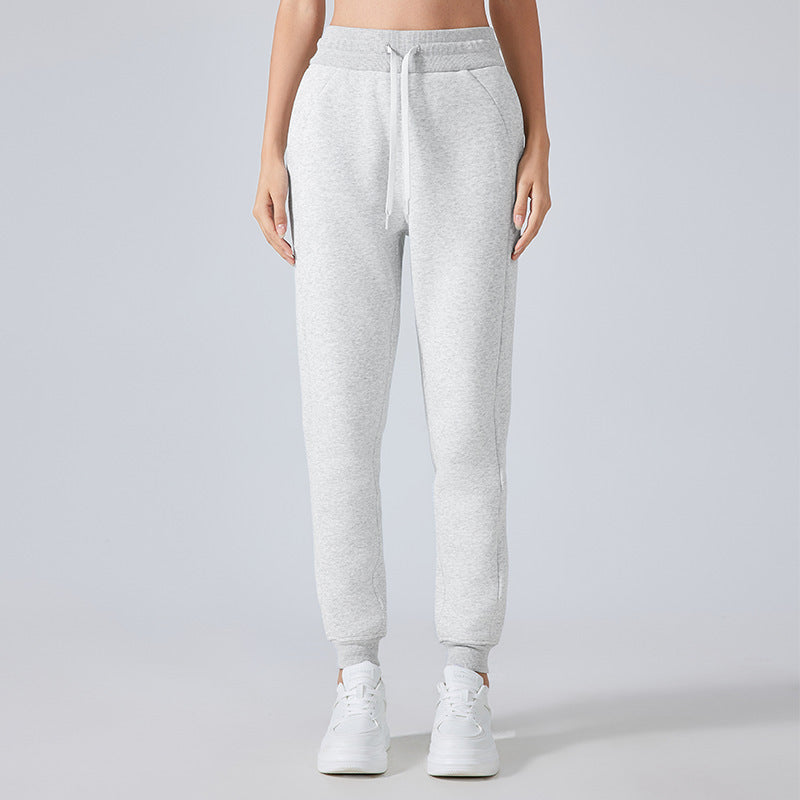 Fleece-lined Warm Leisure All-matching Track Sweatpants FitiqueFit