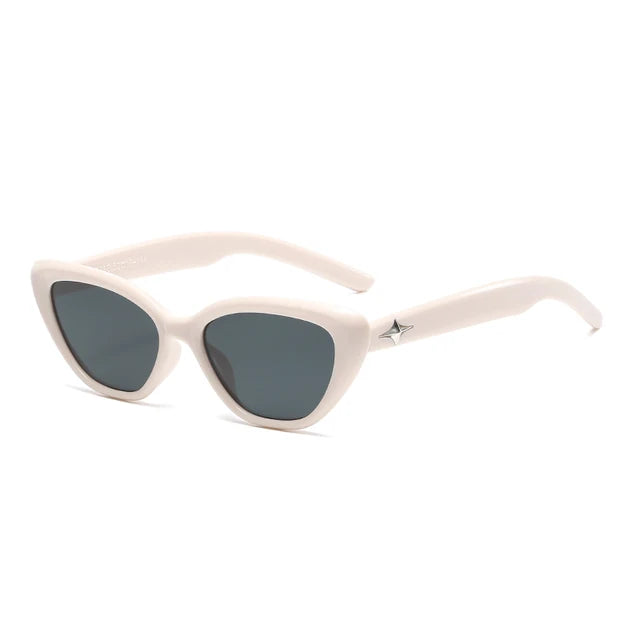 Fashion Cat Eye Sunglasses Women Men Classic Rice Nail Design Vintage Sun Glasses For Ladies Shades UV400 Trending Sunglass eprolo
