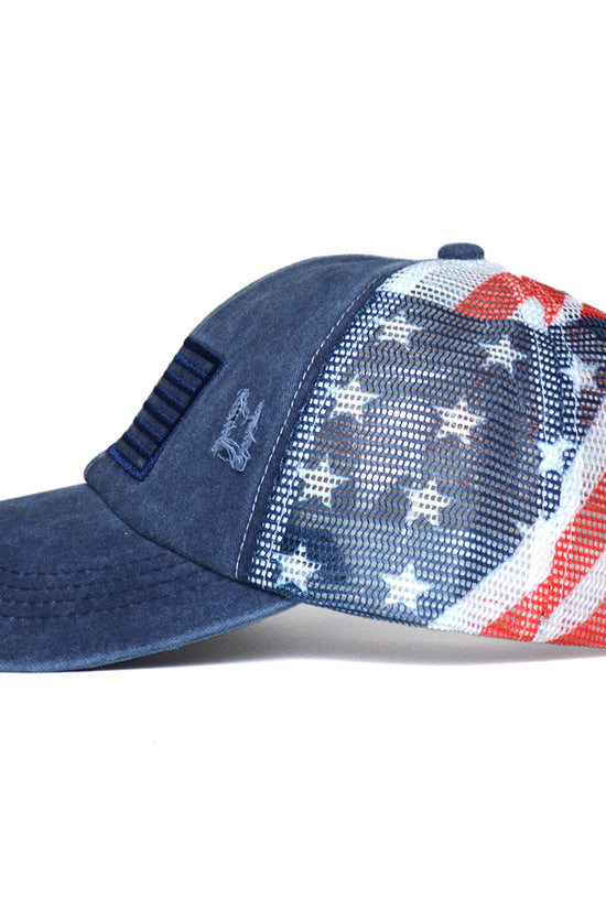 Women's Ripped Embroidered Baseball Cap 