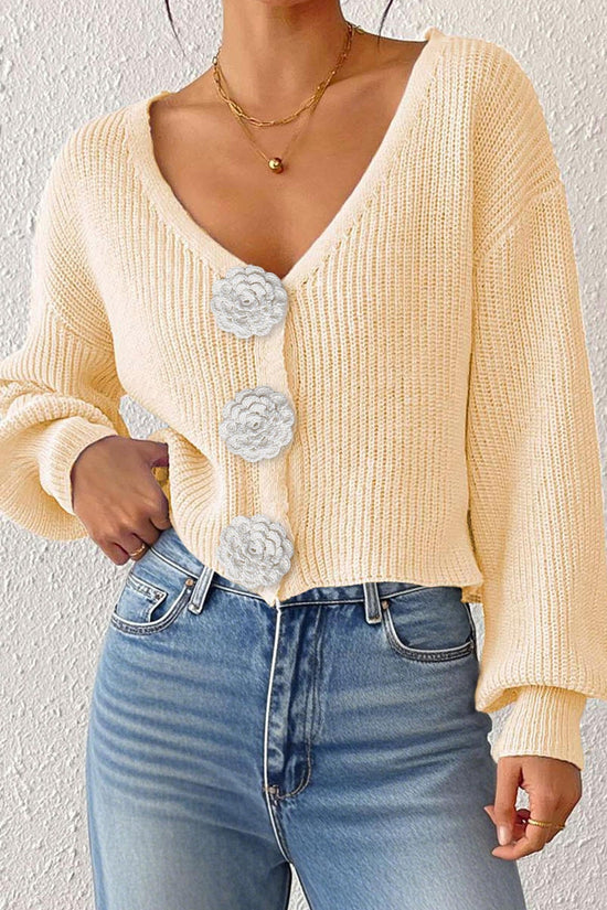 Women’s Knitted Crochet Cardigan CJ
