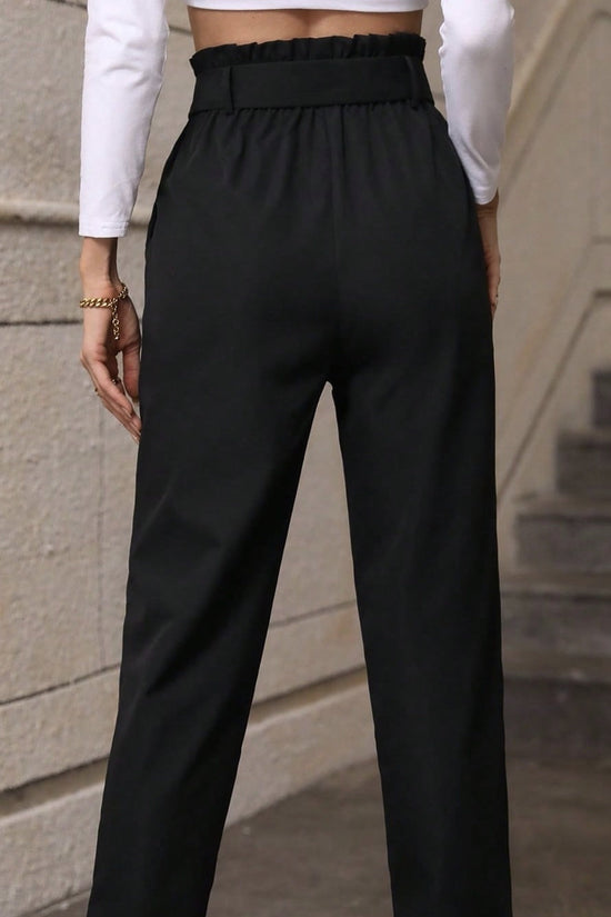 Women’s Minimalist Casual Pants with Pockets CJ