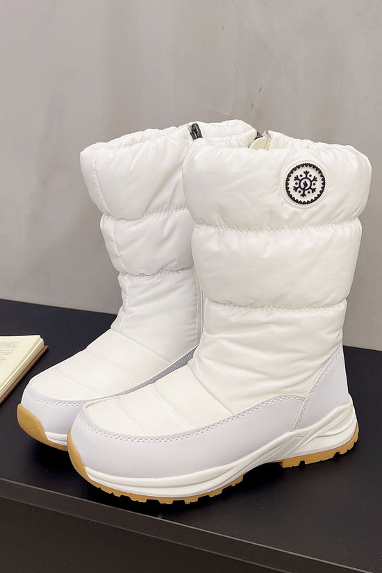 Thickened Cotton Mid-calf Snow Boots 