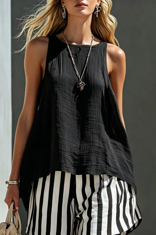 Solid Color V-Neck Long-Sleeve Shirt Womens Loose-Fitting Button-Up Top 