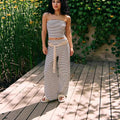  White And Black Stripes