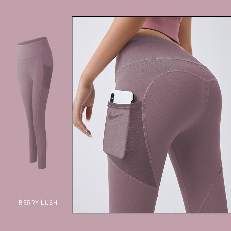 🧘‍♀️ Women's High-Waisted Yoga Leggings with Pockets FitiqueFit