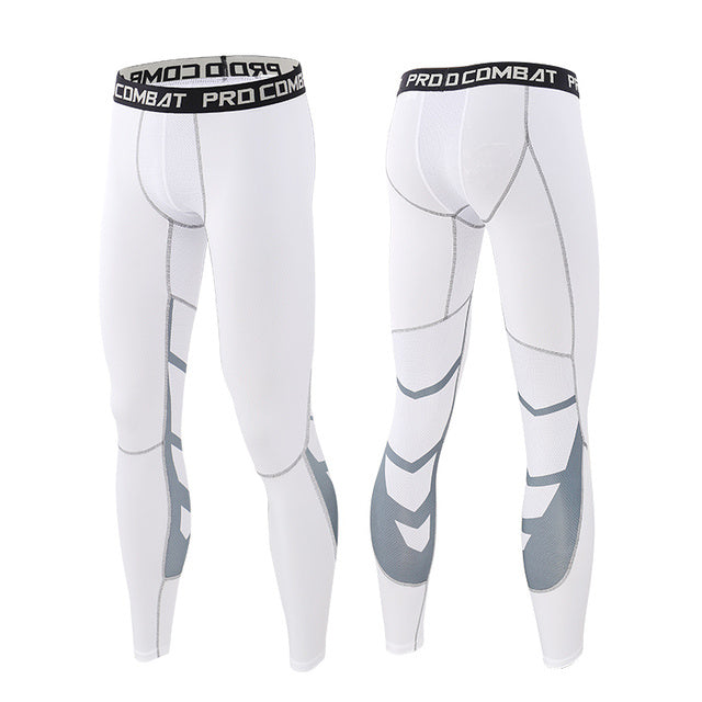 Men Lycra Compression Pants Cycling FitiqueFit