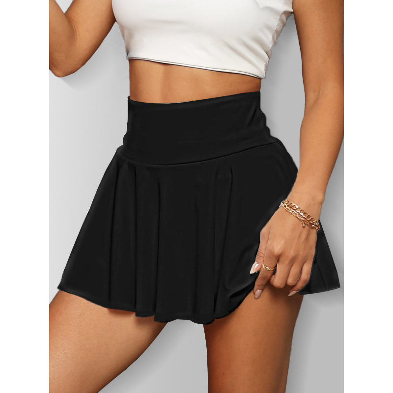 Women Tennis Skirt Golf Skorts Athletic High Waisted With Pockets CJ US