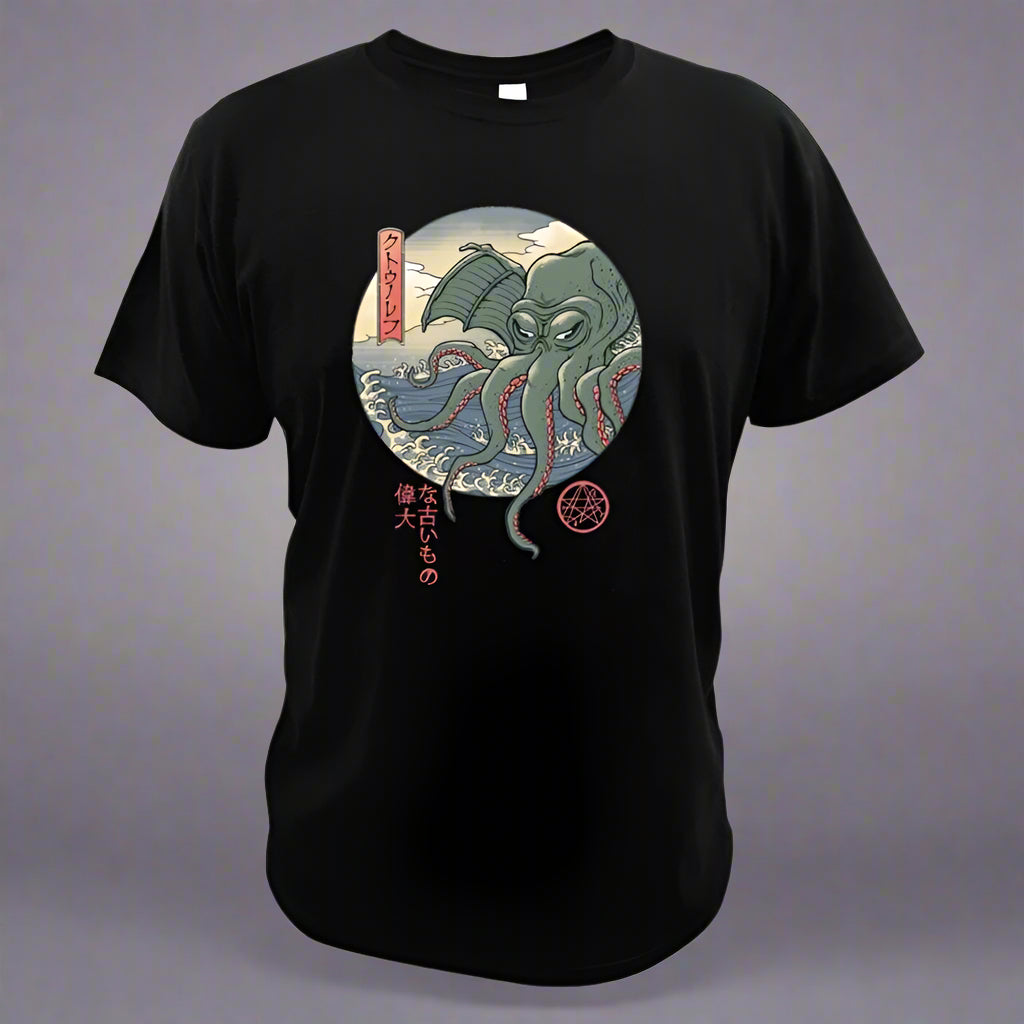Cotton short sleeve men's T-shirt null
