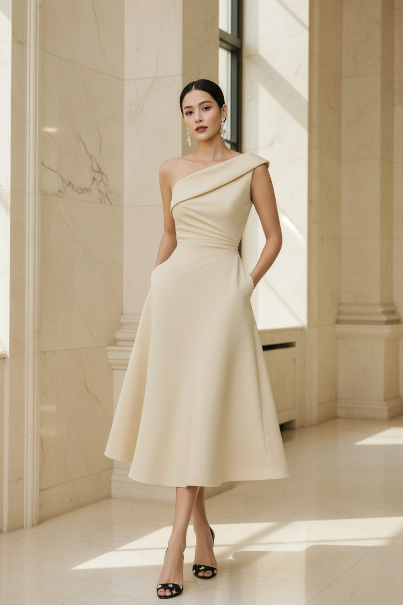 Sexy Off Shoulder Large Swing Women's Dress 