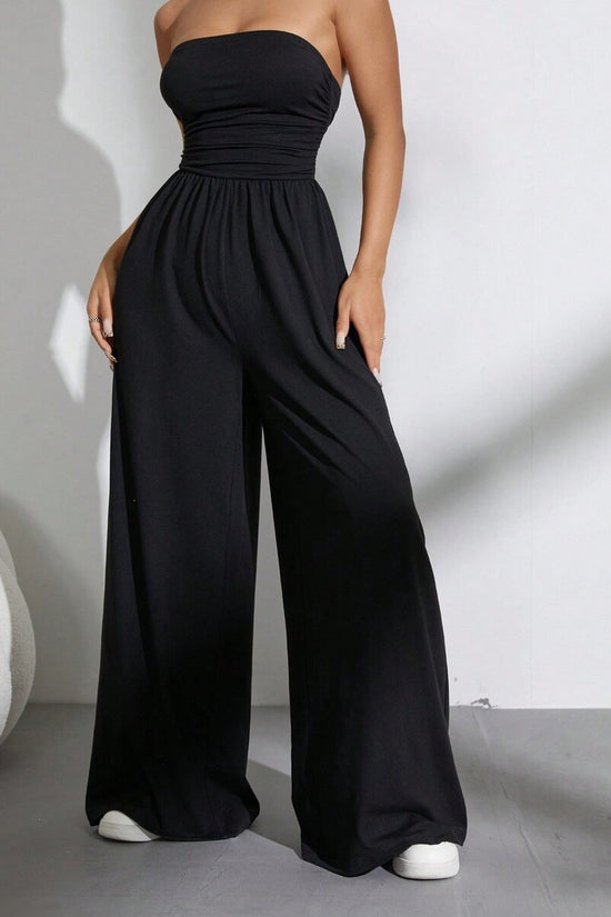 New Casual Versatile High-waisted Pants With A Tube Top 