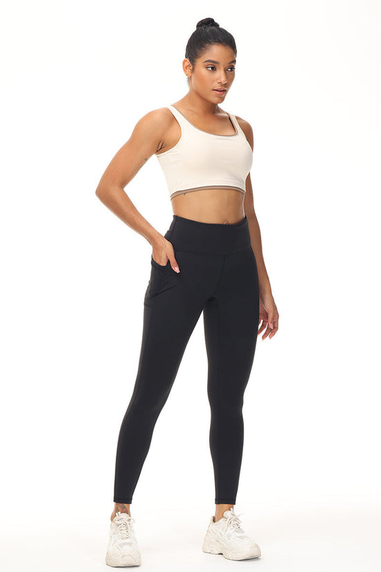 ❄️ Women's Winter Velvet Ankle Pants with Pockets FitiqueFit