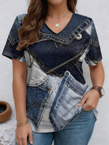 Irregular Navy Blue