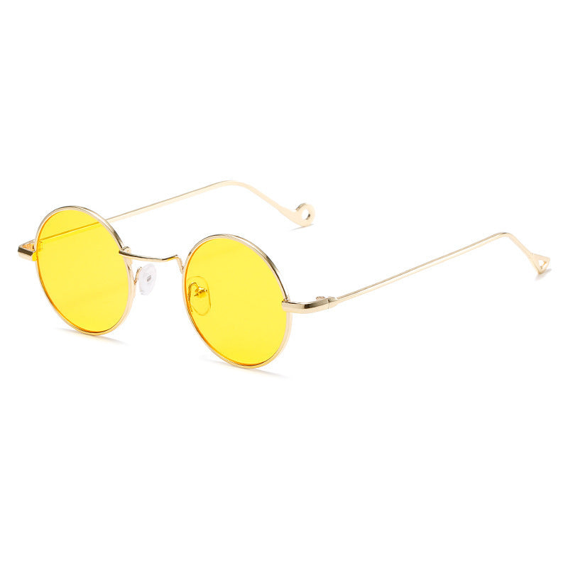 Steampunk Sunglasses – Retro Round Gothic Shades CJ
