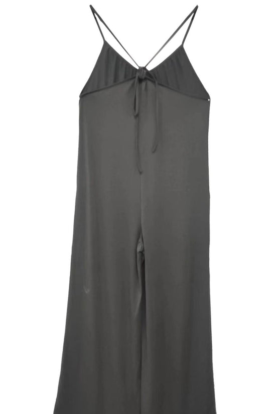 Women’s Pleated Chest Cross-Strap Jumpsuit CJ US