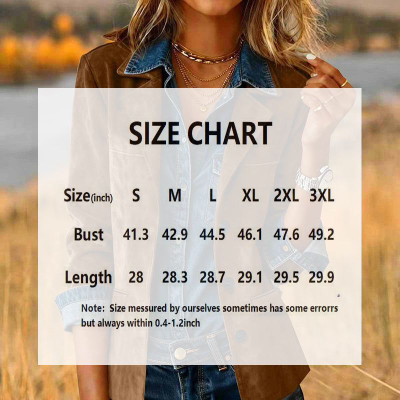 Plus Size Women's Solid Color Blazer Jacket Notch Lapel Long Sleeve Motorcycle Coat With Pockets For Office&Formal Wear CJ US