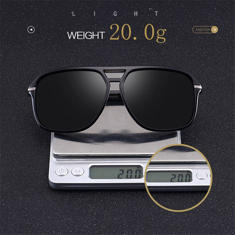 Oversized Sunglasses Men Polarized Mirror Goggles Driving Sun Glasses Man Brand Designer Retro HD Driver Sunglass eprolo