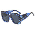  Blue leopard frame