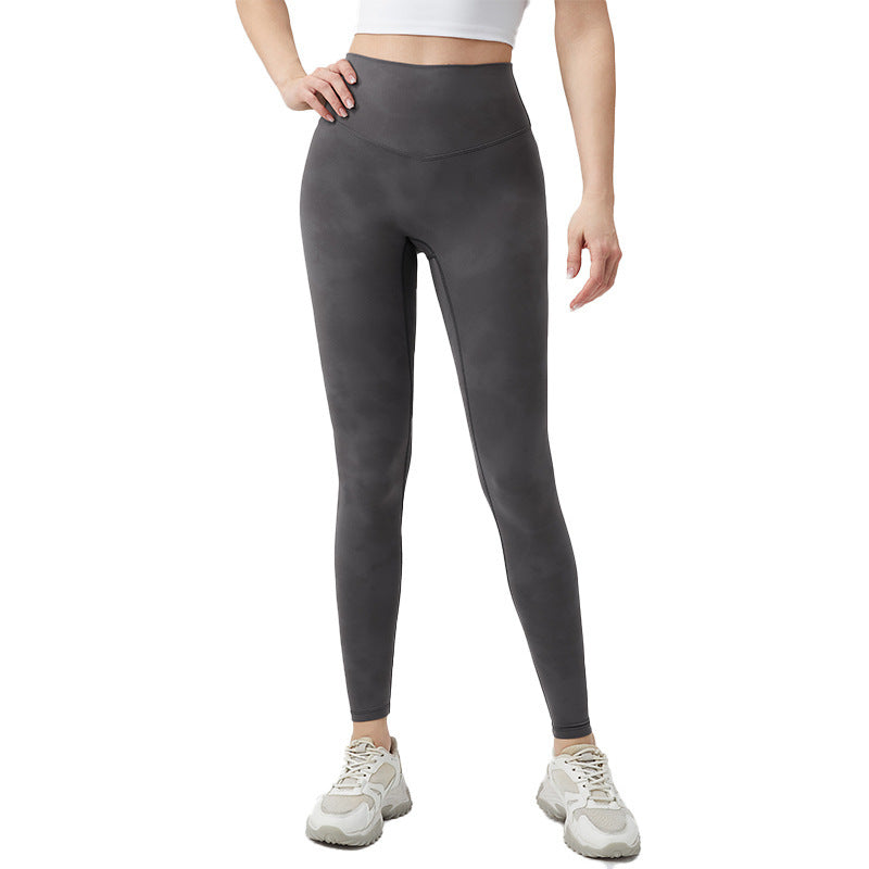 Women's Printed Nude Feel Yoga Trousers - FitiqueFit