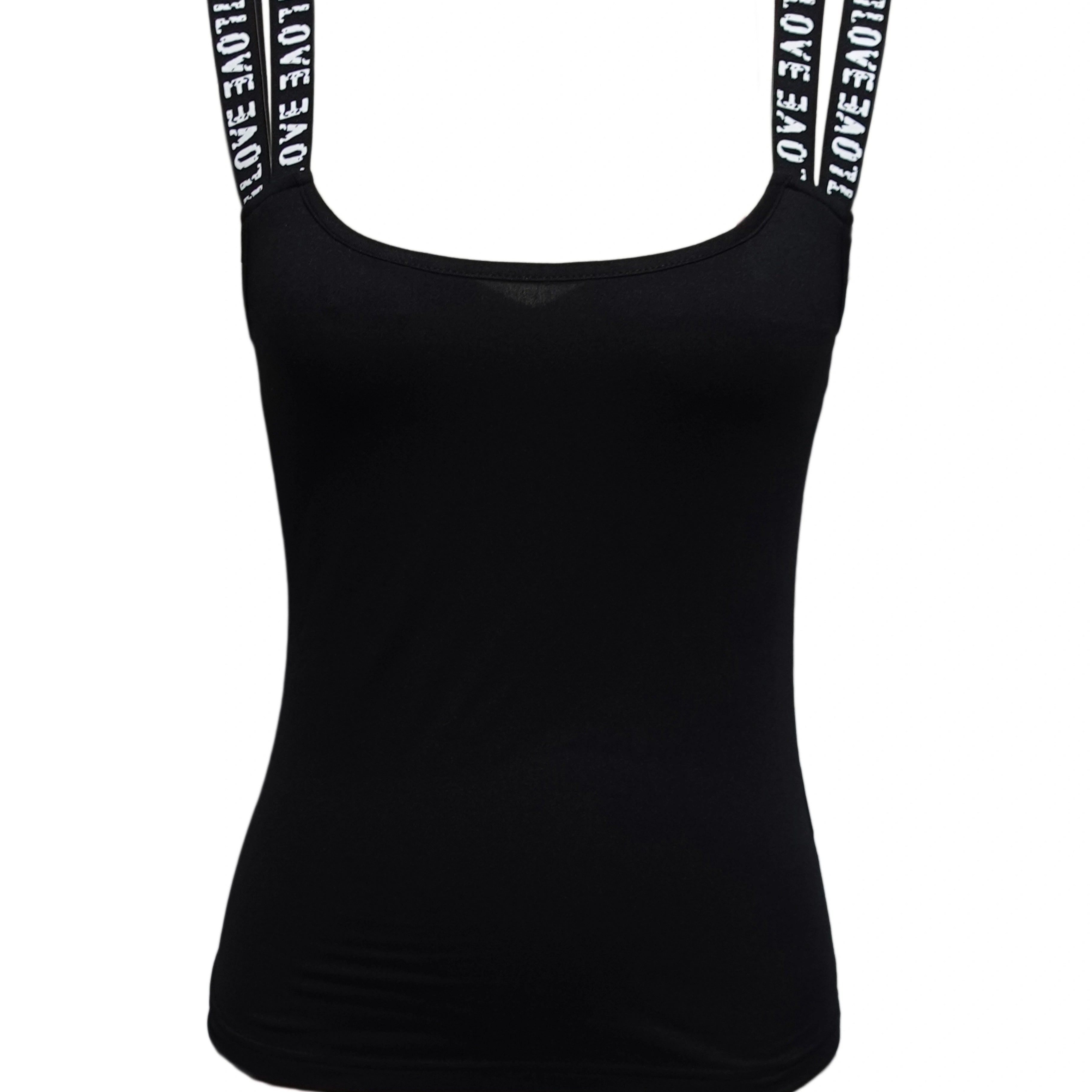 Ladies' Fashionable And Elegant Solid Color Sleeveless Tank Top CJ US