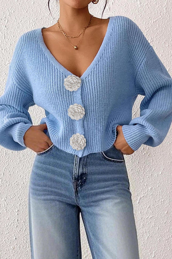 Women’s Knitted Crochet Cardigan CJ