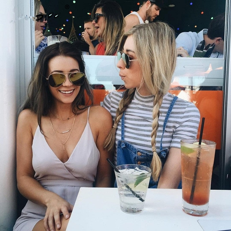 Luxury Brand Pilot Women's Sunglasses Fashion Aviation Vintage Sunglass Female Sun Glasses eprolo