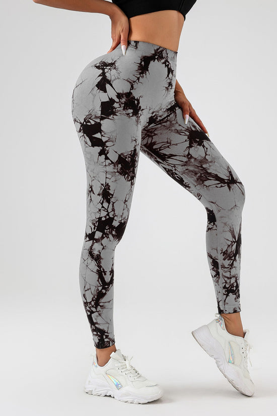Tie-Dye Slimming Yoga Leggings – Butt Lifting Women's Yoga Pants FitiqueFit
