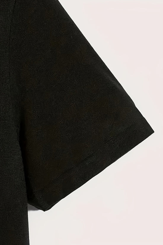 👔 Men's Polyester Short-Sleeved Shirt FitiqueFit