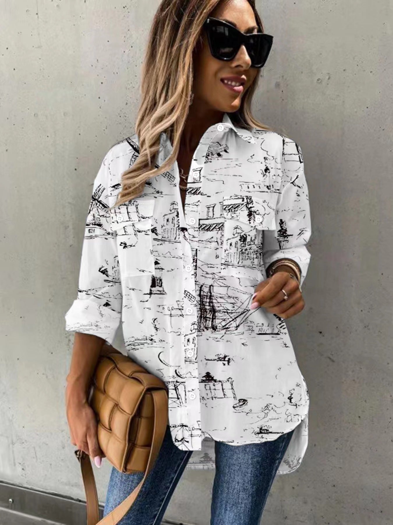 👚 Plus Size Women's Long Sleeve Two-Piece Casual Set FitiqueFit