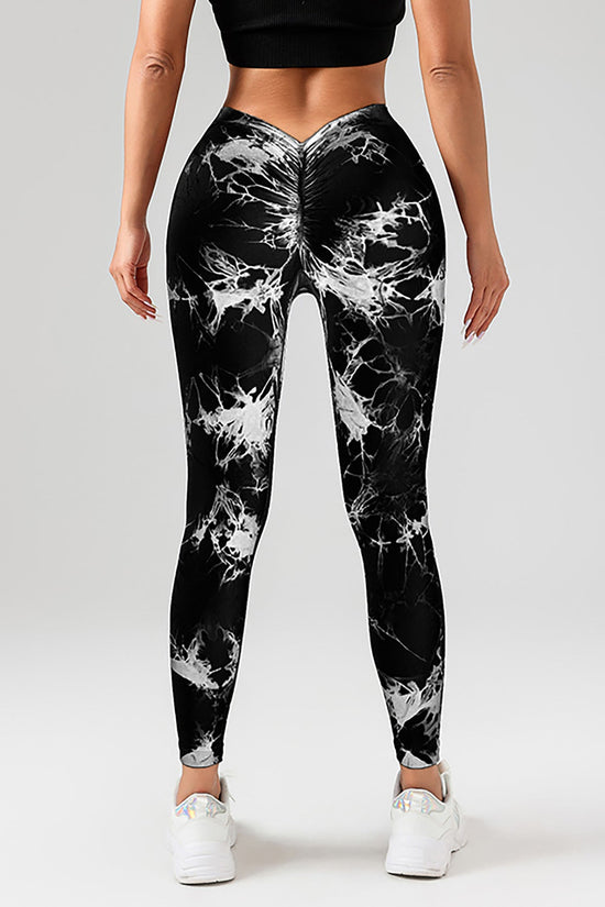 Tie-Dye Slimming Yoga Leggings – Butt Lifting Women's Yoga Pants FitiqueFit
