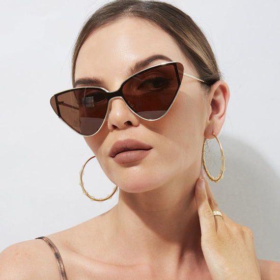 Retro Cat-Eye Sunglasses for Women – Vintage & Stylish Shades CJ