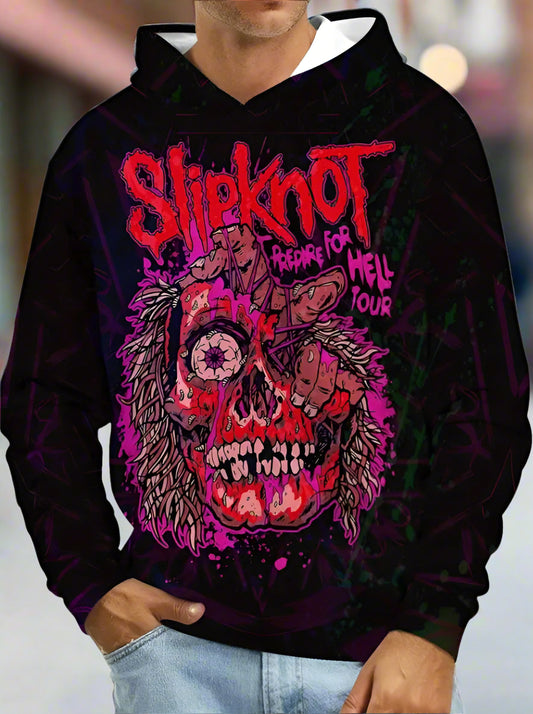 Printed Hooded Sweatshirt CJ US