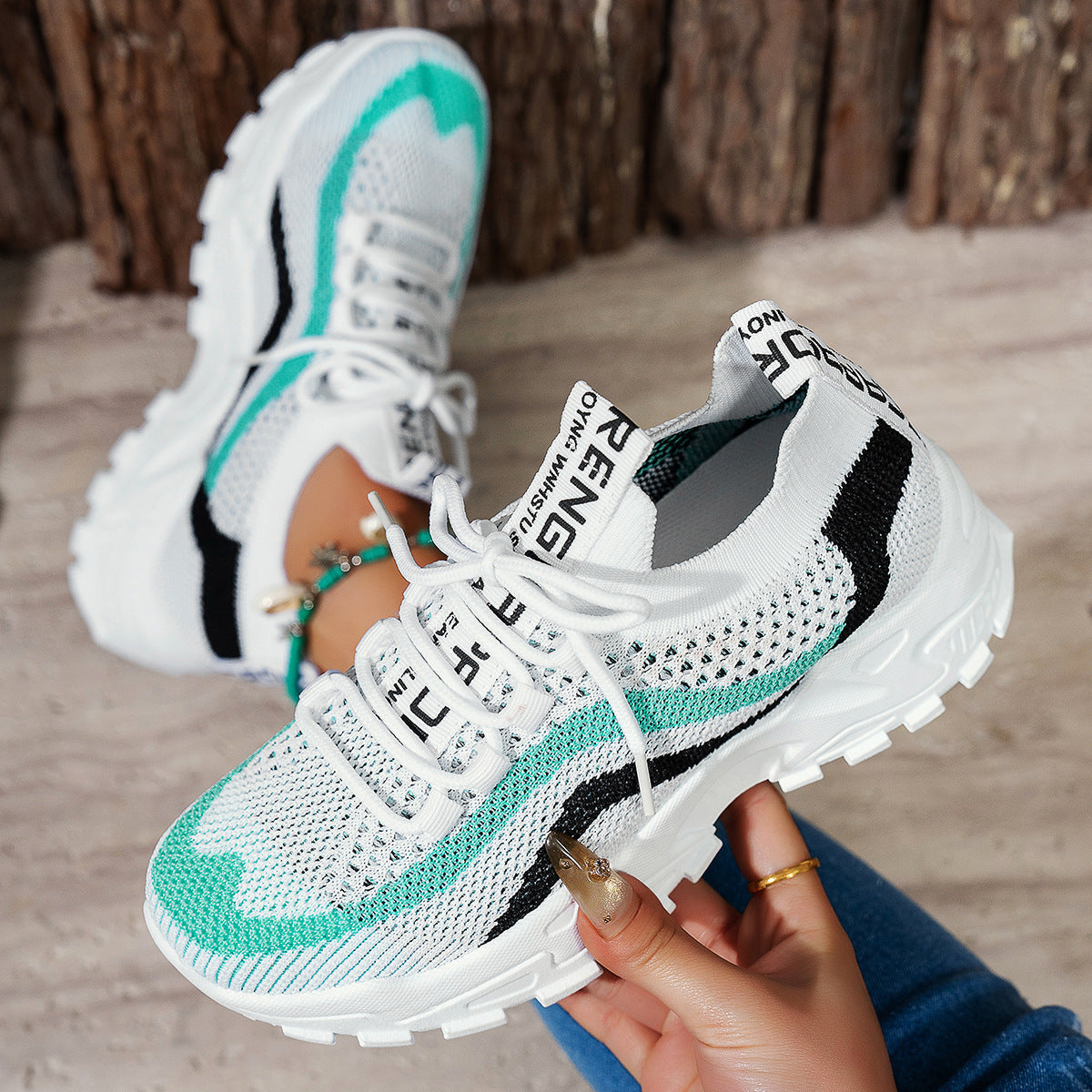 Stylish And Lightweight Soft Bottom Sports Women's Casual Shoes CJ US