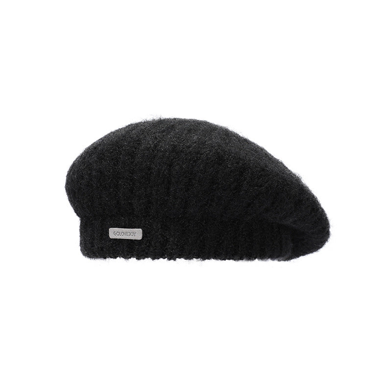 Women’s Cozy Wool Knit Beanie – Soft Warm Fall & Winter Hat - FitiqueFit