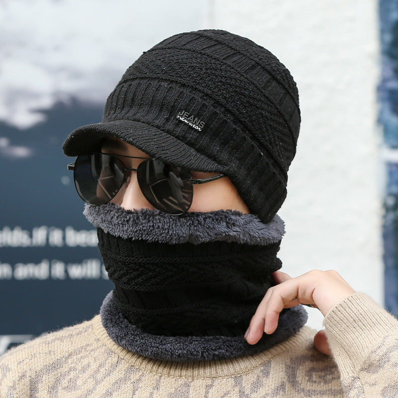 Women’s Fleece-Lined Knit Wool Cap | Winter Warm Hat 