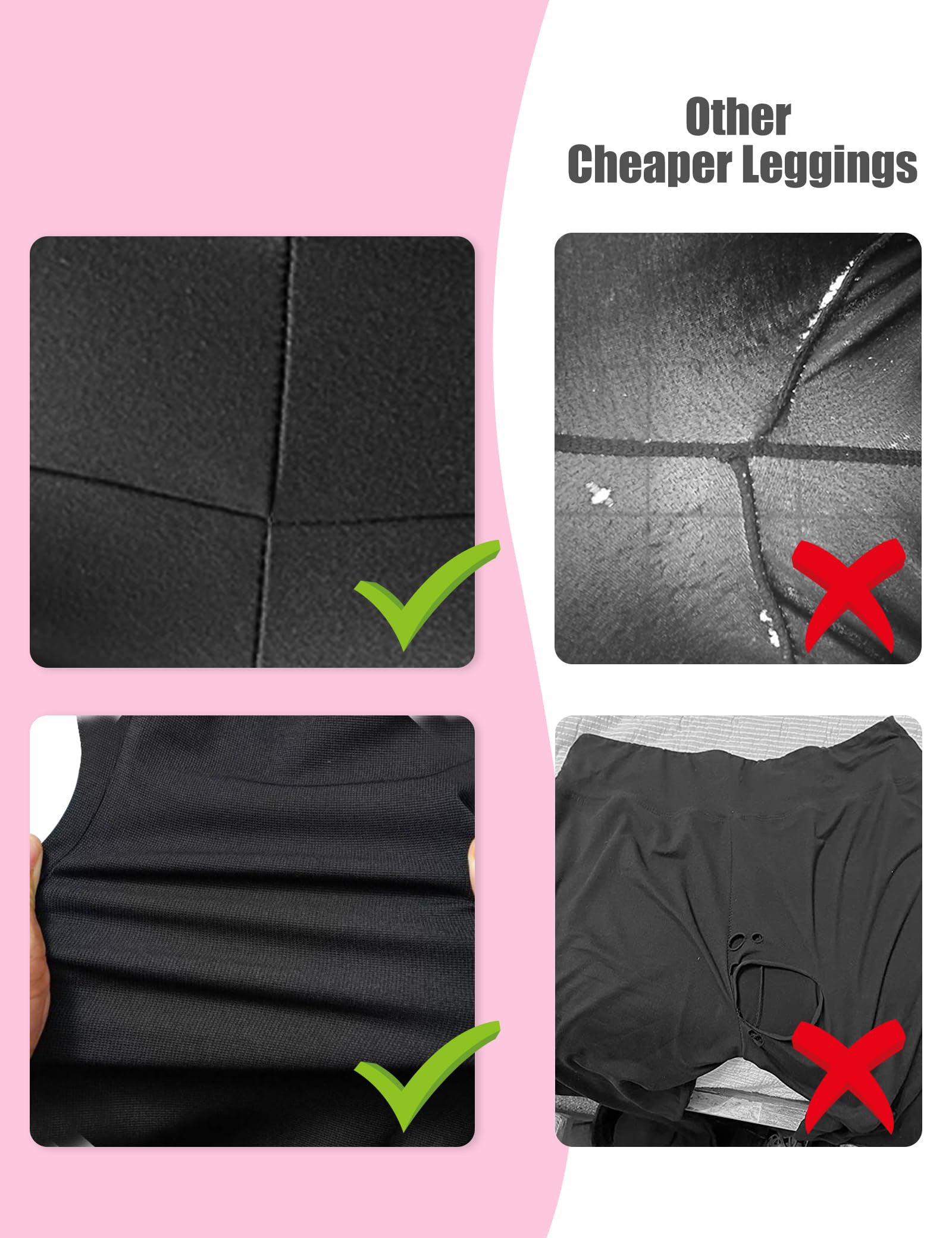 Yoga Pants - Five Points High Waist 3 Pieces Of Polyester Double Grinding Black, Polyester Double Grinding Zhang Green, Polyester Double Grinding Burgundy CJ US