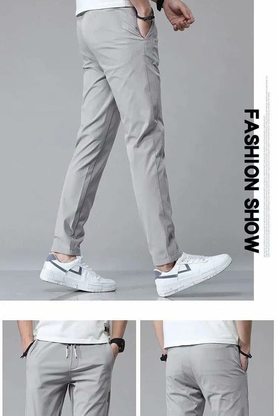 Men’s Straight Leg Sweats – Lightweight, Casual, Korean-Inspired Comfort FitiqueFit