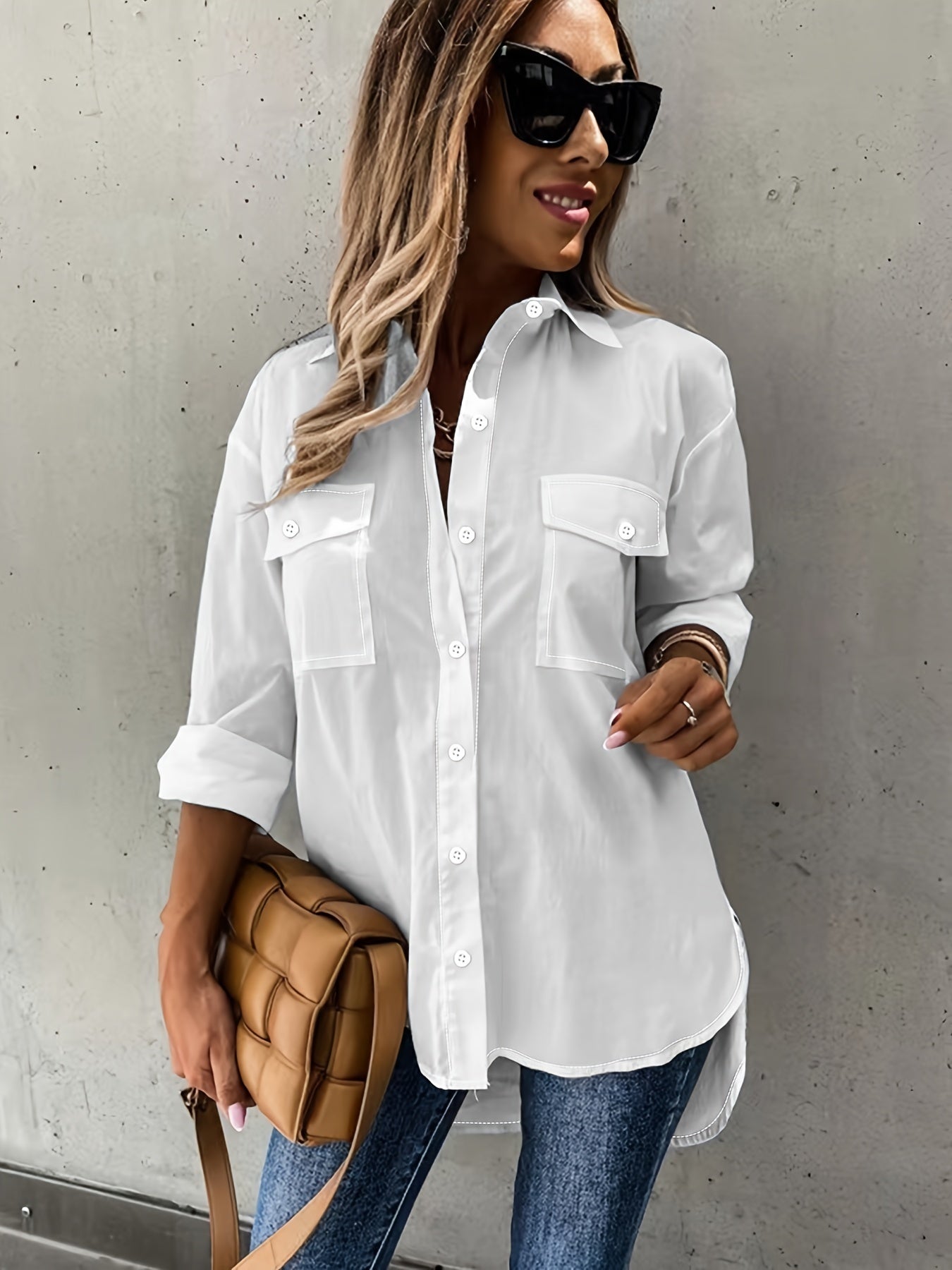 👚 Plus Size Women's Long Sleeve Two-Piece Casual Set FitiqueFit