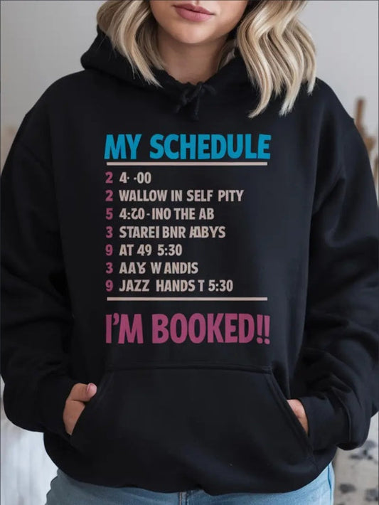 Unique1pc Women'S Casual Hooded Sweatshirt With Geometric Merry Christmas Print, Long-Sleeve  For All Seasons, Loose Fit Hoodie Beautiful Style Beautiful Girls Style CJ US