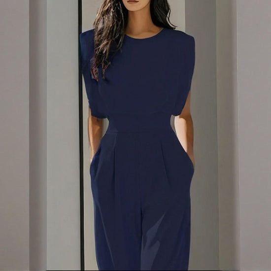 Women’s wide-leg short sleeve jumpsuit CJ US