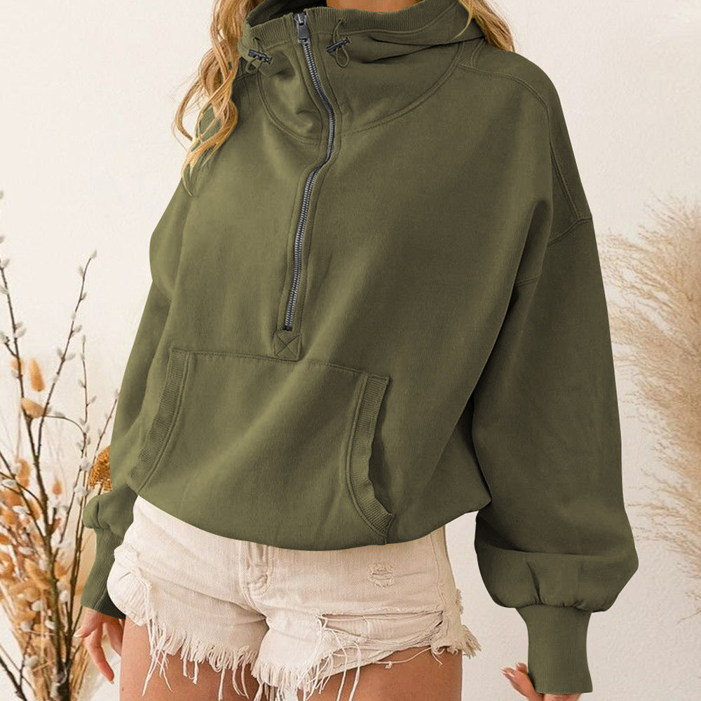 🧘‍♀️ Women's Zip-Up Fitness Hoodie FitiqueFit
