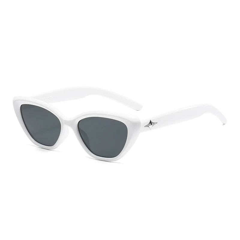 Fashion Cat Eye Sunglasses Women Men Classic Rice Nail Design Vintage Sun Glasses For Ladies Shades UV400 Trending Sunglass eprolo