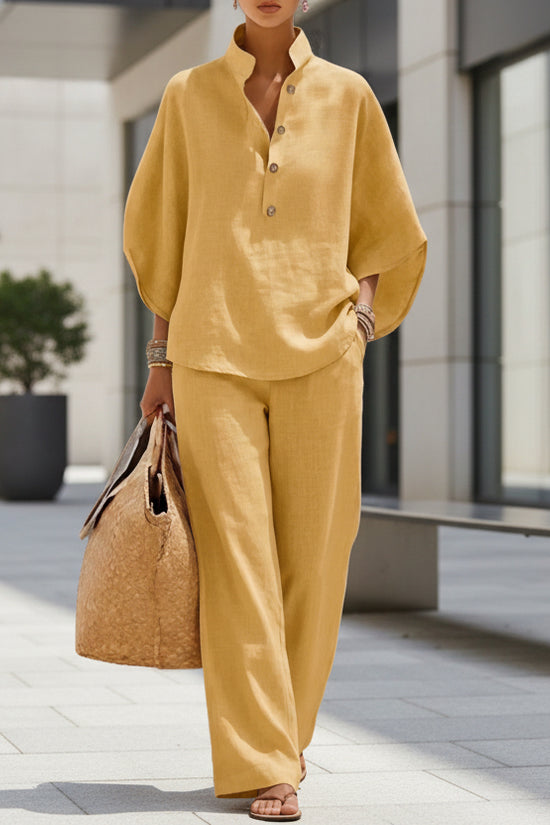 Women's Casual And Versatile Shirt Set Urban Outfit 