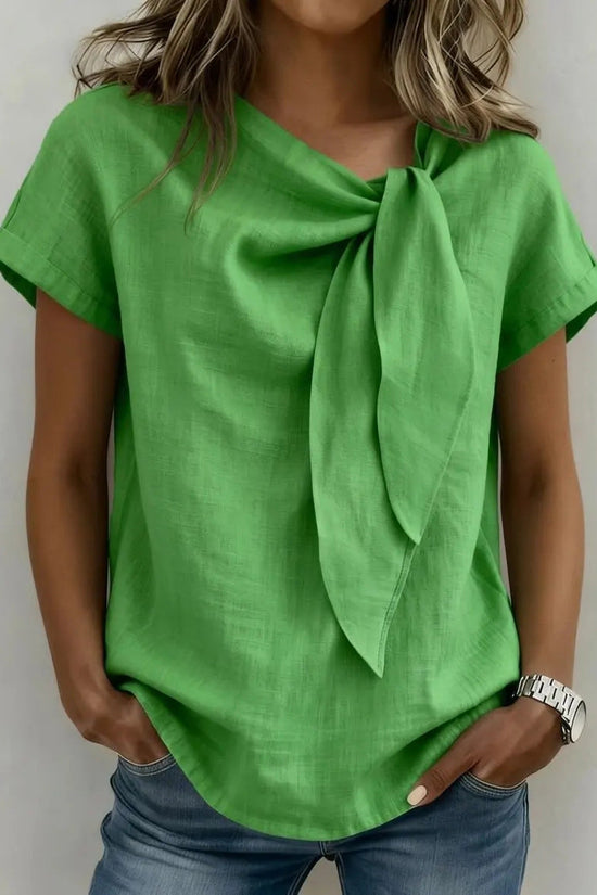 Women's Short-sleeve Fashionable Casual Top T-shirt 