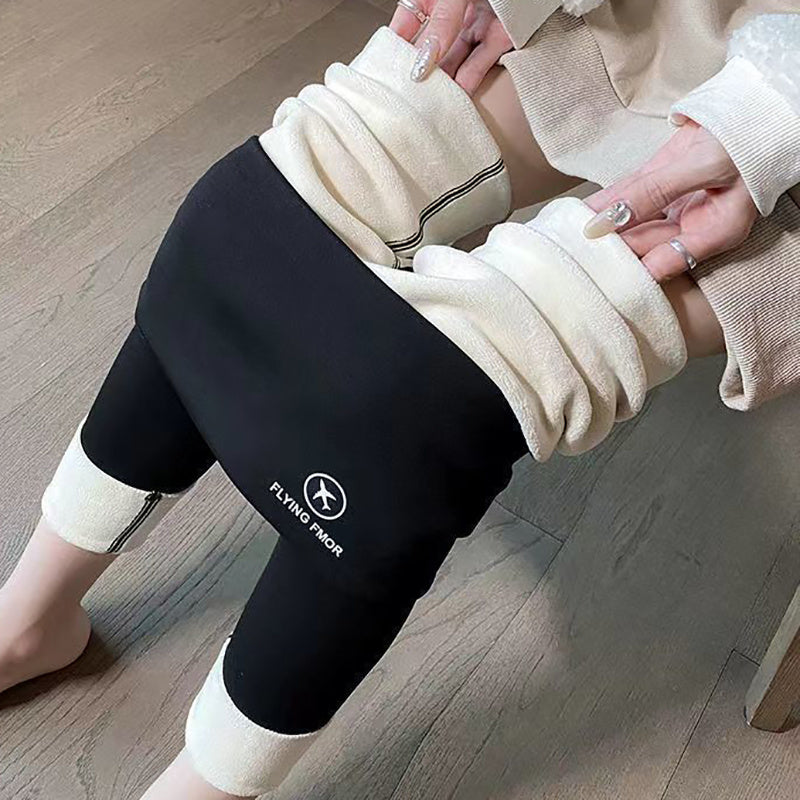 Women Autumn Winter Skinny Shark Pants Kids Casual Daily Sport Dance Thickened Trousers Winter Fashion High Waisted Sweatpants FitiqueFit