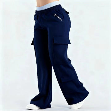 Navy Blue White Label