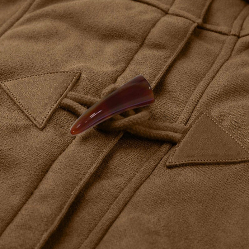 Winter Jackets For Women Sherpa Lined Jacket Women Duffle Toggle Coat Hooded Fleece Jacket CJ US