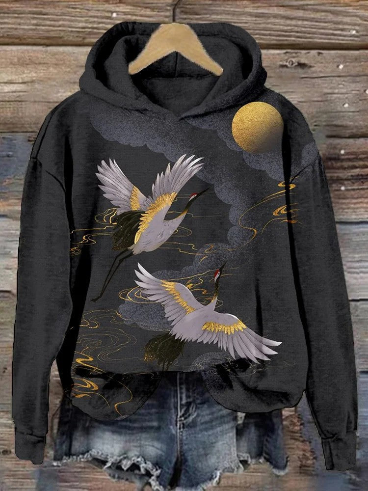 Womens 3D Digital Print Hoodie From Europe And The US 